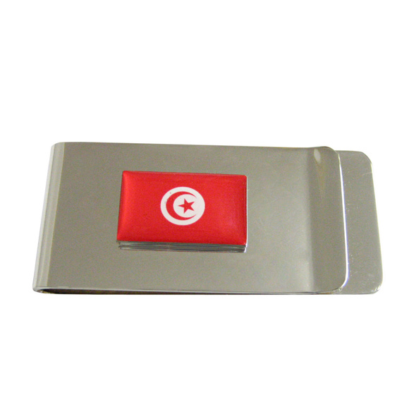 Flag Of Tunisia On An Isolated Background, Tunisia, Flag PNG  Tunisia Country Flag Money Clip